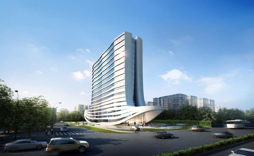 Hotel Doubletree By Hilton Ahmedabad Exterior foto